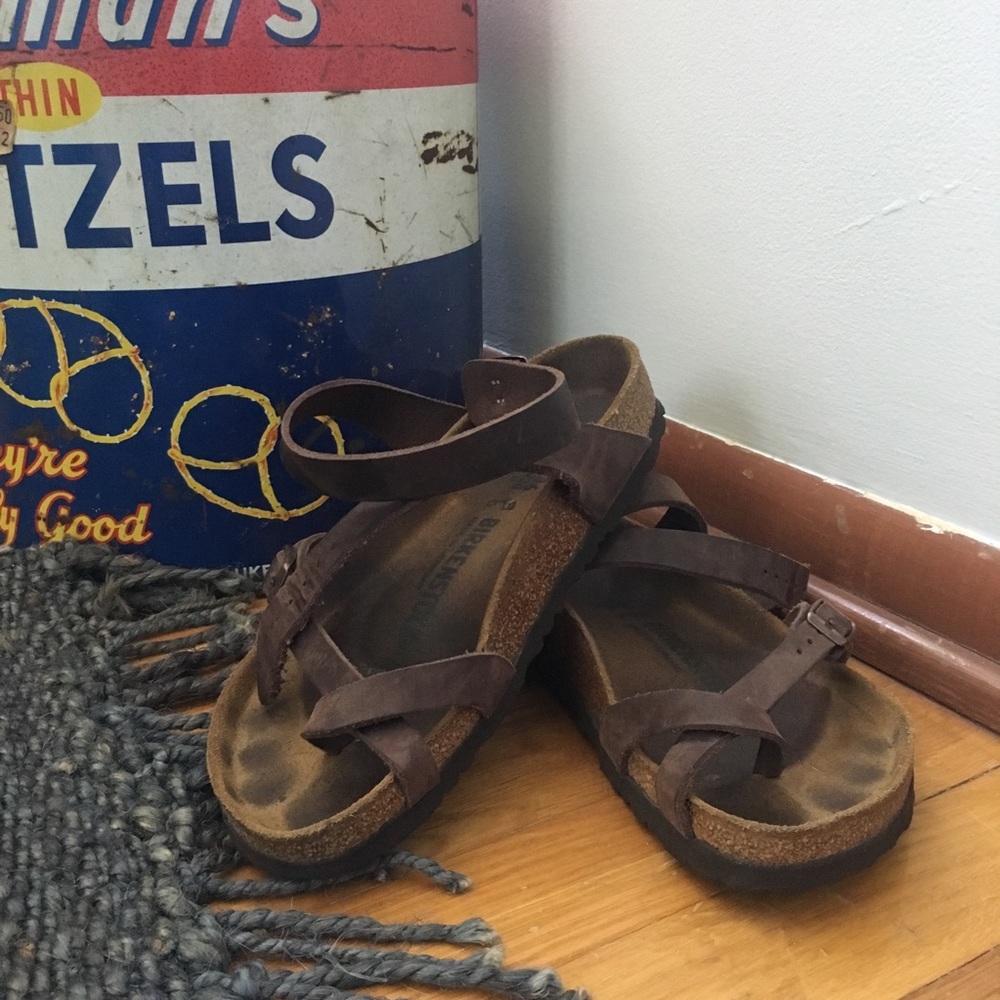 Birkenstock Wrap Around Ankle Sandals